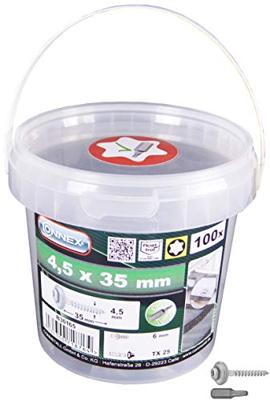 Connex Dichtingsschroef 4.5X35 Emmer 100St - B30165