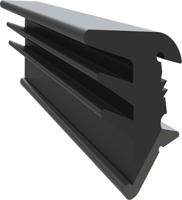 Deventer beglazingsprofiel - SV 2 - voegbreedte 4 mm - zwart - thumbnail