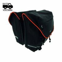 SPRTV Dubbele Fietstas Oranje bies - thumbnail