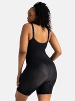 Corrigerende body met pijpjes naadloos - Absolute Sculpt - Naadloos shapewear bodysuit - Buik, taille en benen corrigerend - XL - Zwart- Corrigerend - thumbnail