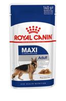 Royal Canin Maxi Adult natvoer hond (in saus) 1 doos (10 x 140 g) - thumbnail
