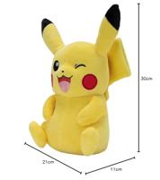Pokémon Knuffel Stars Pikachu 30 cm - thumbnail