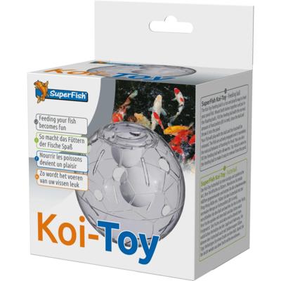 Superfish Koi-Toy Voerbal - Interactief Speelgoed voor Koi & Vijvervissen, Eenvoudig & Herbruikbaar