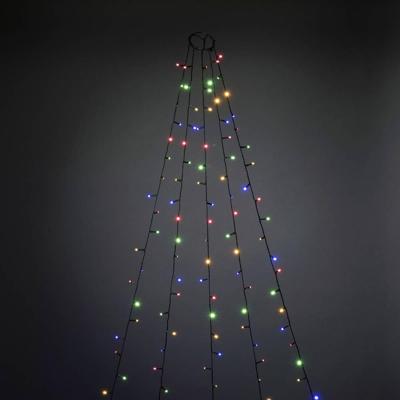Konstsmide 6480-520 LED-boommantel Binnen werkt op stekkernetvoeding Aantal lampen 150 LED Meerkleurig Verlichte lengte: 1.8 m Konstsmide 6480-520 LED-boommantel Binnen werkt op stekkernetvoeding Aantal lampen 150 LED Meerkleurig Verlichte lengte: 1.8 m