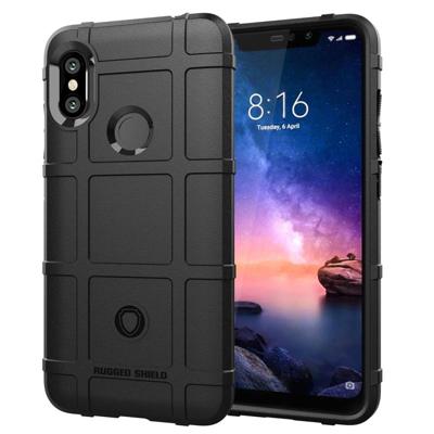 volledige schokbestendige TPU Case voor de Xiaomi Redmi Note 6 Pro(Black)