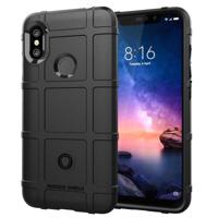 volledige schokbestendige TPU Case voor de Xiaomi Redmi Note 6 Pro(Black) - thumbnail