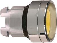 Schneider Electric ZB4BA56 ZB4BA56 Terugstelbaar (Ø) 22 mm Zonder markering Chroom, Geel 1 stuk(s) - thumbnail