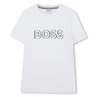 Hugo Boss 3D Logo T-Shirt Kids Wit - Maat 11/12 jaar - Kleur: Wit | Soccerfanshop - thumbnail