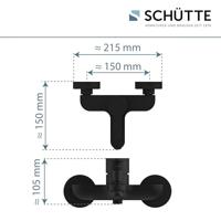 SCHÜTTE badmengkraan denver matzwart - thumbnail