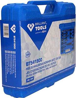 Brilliant Tools BT541900 HSS-schroevendraaierset, 25-delig