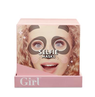 Basic Who's that girl selfie mask