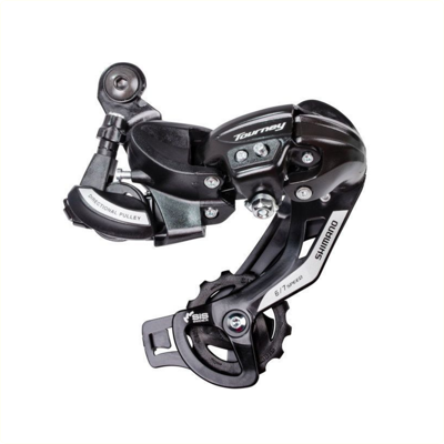 Shimano achter derailleur tourney ty500 z/haak
