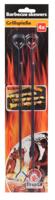 BBQ Barbecuespiezen 24cm set/4 - thumbnail