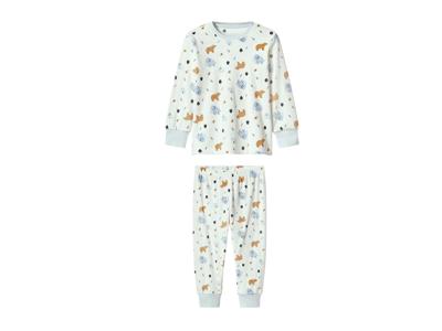 lupilu Pluche kinder pyjama (Wit, 110/116)