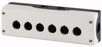 Eaton M22-I6 Opbouwbehuizing 6 inbouwplaatsen, Voor bodembevestiging (Ø x h) 22 mm x 80 mm Antraciet 1 stuk(s) - thumbnail