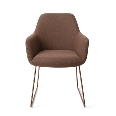 Jesper Home Eetkamerstoel 'Hiroo' Slide Rose, kleur Rustic Rye