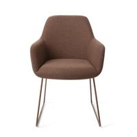 Jesper Home Eetkamerstoel 'Hiroo' Slide Rose, kleur Rustic Rye - thumbnail