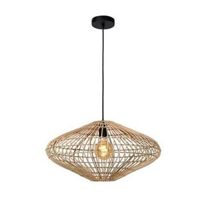 Lucide MAGALI - Hanglamp - Ø 56 cm - 1xE27 - Naturel