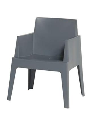 Box armstoel donker Grijs Garden Impressions - Garden impressions