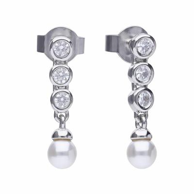 Oorbellen Dames Diamonfire 6218571111 3 cm