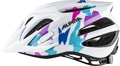 Olympic Sportswear Alpina sports kinderhelm fb jr. 2.0 vlinder 50-55 gl. wit - thumbnail