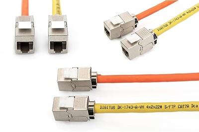 Digitus DN-93617-48 RJ45-inbouwmodule Keystone CAT 6A