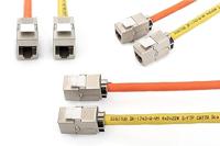 Digitus DN-93617-48 RJ45-inbouwmodule Keystone CAT 6A - thumbnail