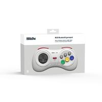 8Bitdo M30 Bluetooth Gamepad - White - thumbnail