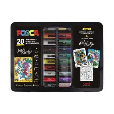 Markeerset Uni-Ball Dirty Harry 20 Onderdelen Multicolour