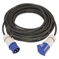 SHi Neopreen Kabel Inclusief Cee Stekkers 20 m 20M - thumbnail