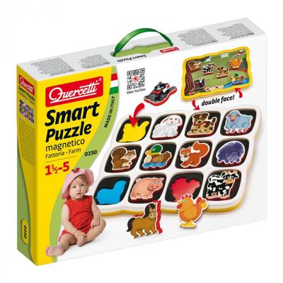 Quercetti smart magneet puzzel boerderij