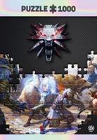 The Witcher Puzzle - Geralt & Triss (1000 pieces) - thumbnail
