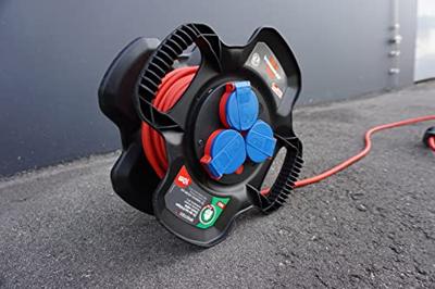 Brennenstuhl 1169710100 power uitbreiding 10 m 3 AC-uitgang(en) Buiten Zwart, Rood - thumbnail