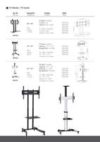 LogiLink BP0046 4-voudig Monitorvoet 33,0 cm (13) - 81,3 cm (32) In hoogte verstelbaar, Kantelbaar, Zwenkbaar, Draaibaar - thumbnail