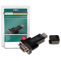 Serieel, USB 2.0 Aansluitkabel [1x USB-A 2.0 stekker - 1x D-sub stekker 9-polig] DIGITUS - USB 2.0 Serieller Adapter 1.00 m Vergulde steekcontacten - thumbnail