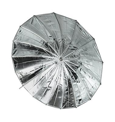 BRESSER SM-09 Jumbo Paraplu 162 cm zilver/zwart