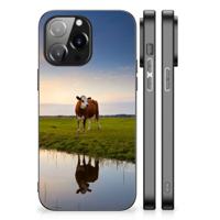 iPhone 14 Pro Max Dierenprint Telefoonhoesje Koe - thumbnail