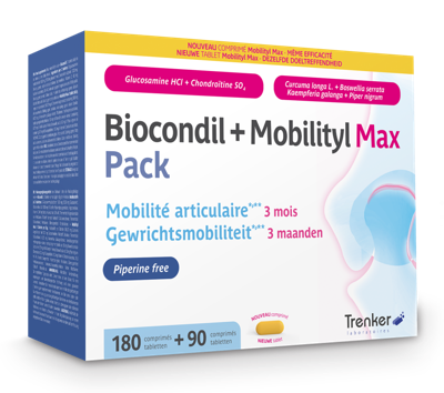Trenker Duopack biocondil + mobility 180+90 tabletten 270 Tabletten