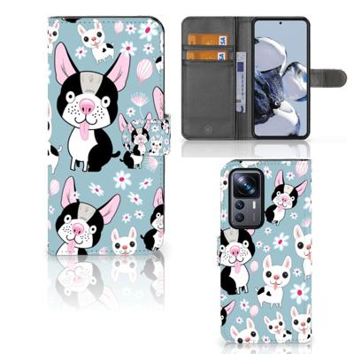 Xiaomi 12T | 12T Pro | Telefoonhoesje | Met pasjeshouder | Hondjes Xiaomi 12T | 12T Pro | Telefoonhoesje | Met pasjeshouder | Hondjes