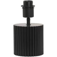 Lampvoet Riv - zwart hout - E27 - 21xØ12 cm - thumbnail