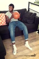 3-paar Quarter sokken - Elastisch katoenen sokken voor dames en heren - Zwart - Grijs - wit - Blauw - thumbnail