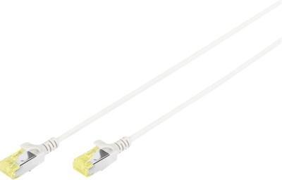 Digitus DK-1624-A-010S RJ45 Netwerkkabel, patchkabel CAT 6A U/FTP 1.00 m Grijs Afgeschermd, Halogeenvrij, Afgeschermd (dubbel) 1 stuk(s)