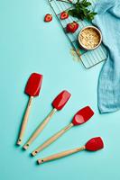 LE CREUSET - Siliconen - Lepelspatel groot Premium Zwart - thumbnail