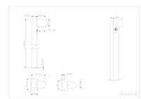 Trio TerrasverlichtingRoya met sensor - 414260142 - thumbnail