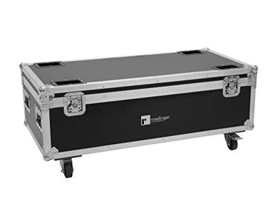 ROADINGER Flightcase 8x AKKU IP PAR 7 QCL WDMX