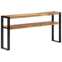 Wandtafel 150x30x75 cm massief acaciahout - thumbnail