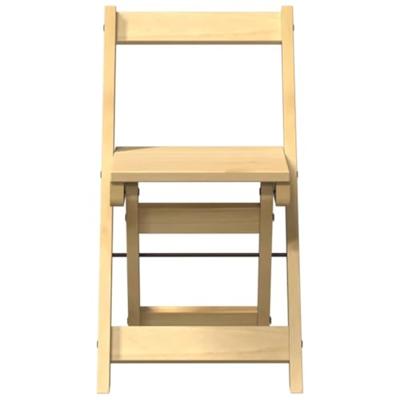 Eetkamerstoelen 4 st Corona inklapbaar grenenhout wasbruin