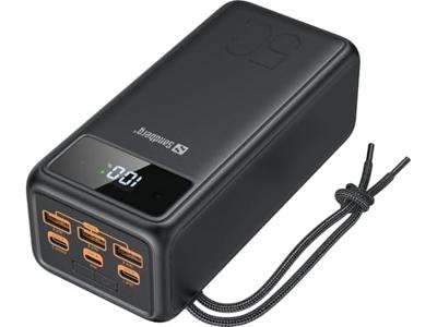 Sandberg 420-75 powerbank Lithium-Ion (Li-Ion) 50000 mAh Zwart Sandberg 420-75 powerbank Lithium-Ion (Li-Ion) 50000 mAh Zwart