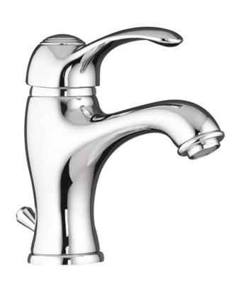 Wastafelmengkraan Sapho Kirké 1-hendel Gebogen 16.6 cm Chroom (incl. clickwaste)
