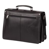 Burkely Vintage Dean briefcase-Black - thumbnail